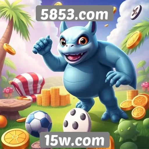 Principais jogos disponíveis em 5853.com